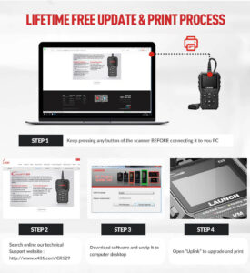 Дополнительные возможности Creader CR529