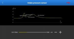 Intake pressure sensor