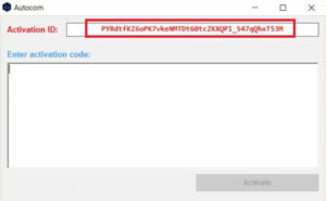 Копируем ID из поля Activation ID